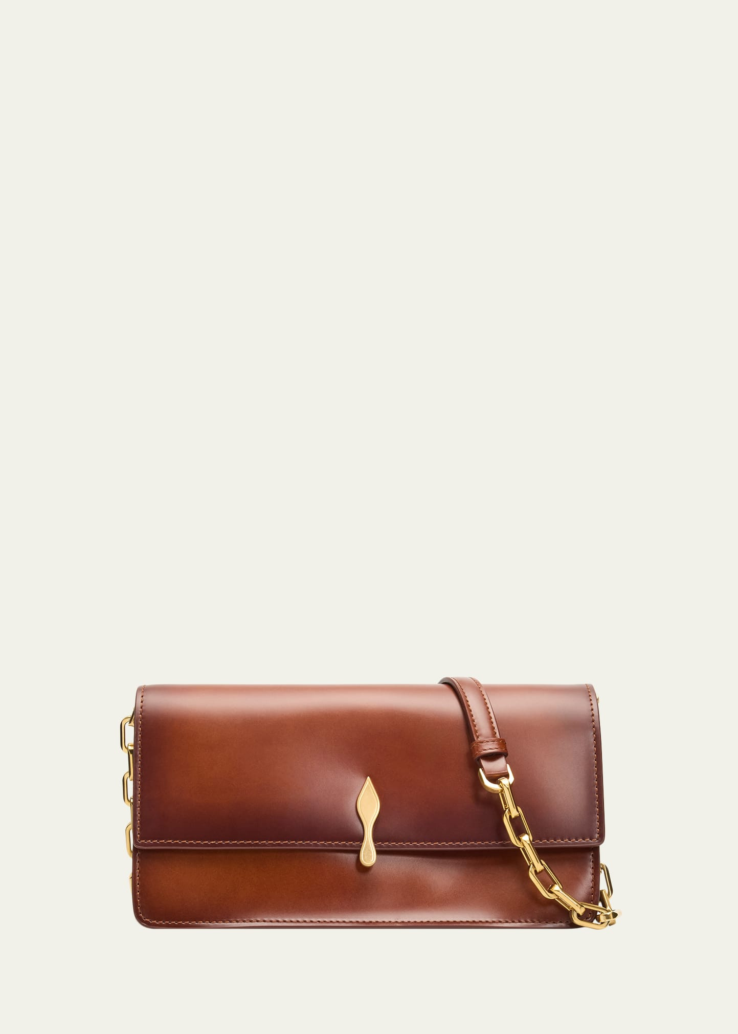 Christian Louboutin Bettina Crossbody Bag in Faded Leather | Bergdorf Goodman