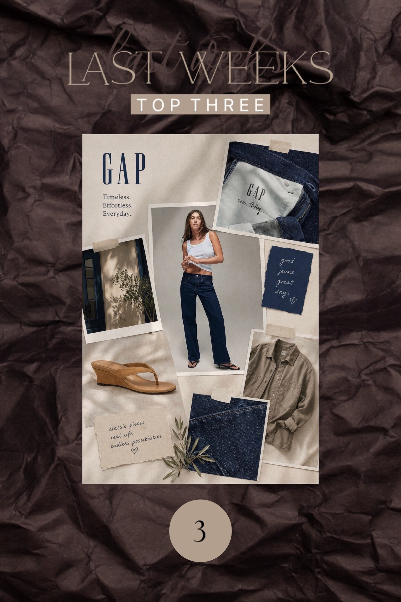 Gap best sellers 🤎

#sandals #tote #denim #gap #jeans dress

#LTKgrwm #LTKootd #LTKOver40