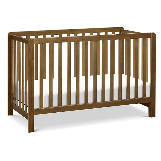Carter's by DaVinci Colby 4-in-1 Low-Profile Convertible Crib in Walnut, Greenguard Gold Certifie... | Amazon (US)