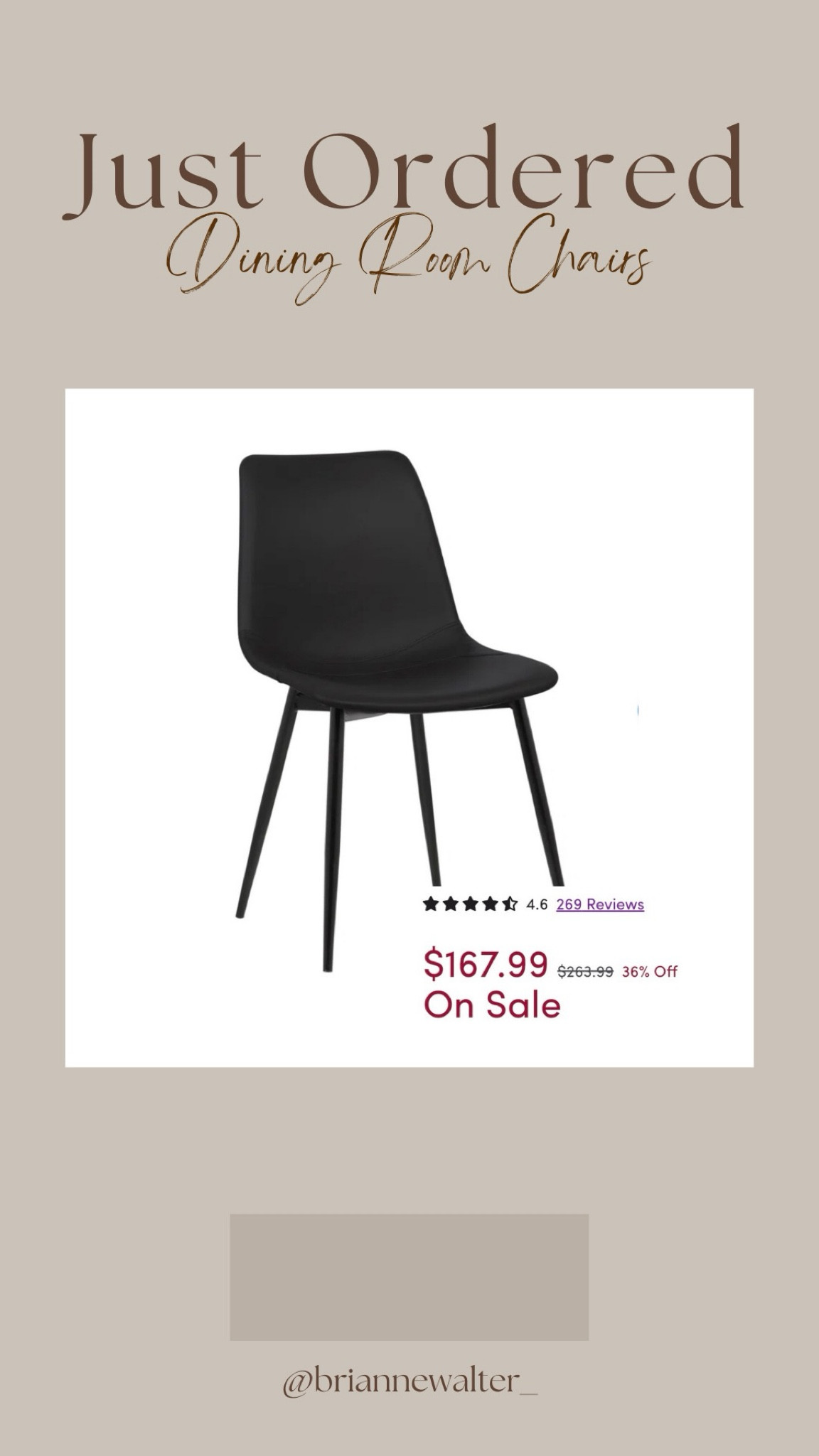 DINING ROOM REFRESH coming soon! Just ordered these faux leather chairs from Wayfair! I am excited about them and the fact that they will be easy to clean! Pretty and practical! Affordable chairs! Currently on SALE! 

#LTKHome #LTKOver40 #LTKSaleAlert