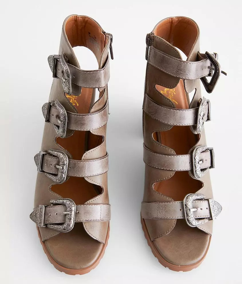 Cami Heeled Sandal | Buckle