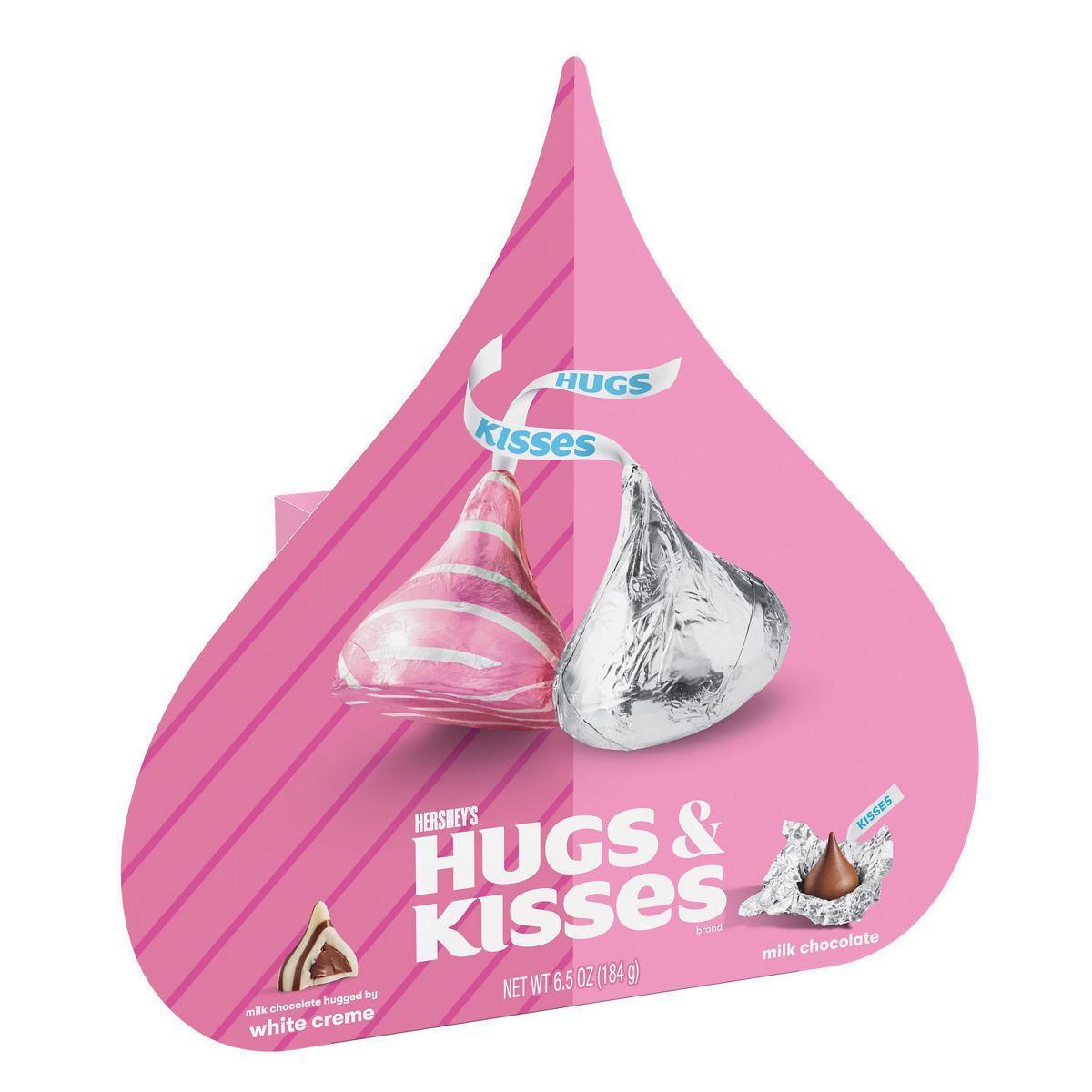 Hershey's Valentine's Day Assorted Hugs & Kisses Candy Gift Box - 6.5oz | Target