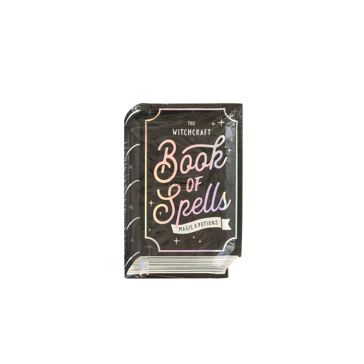 Witching Hour Book of Spells Shaped Plate | My Mind's Eye