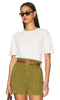 Free People x We The Free Nina Tee in Ivory from Revolve.com | Revolve Clothing (Global)