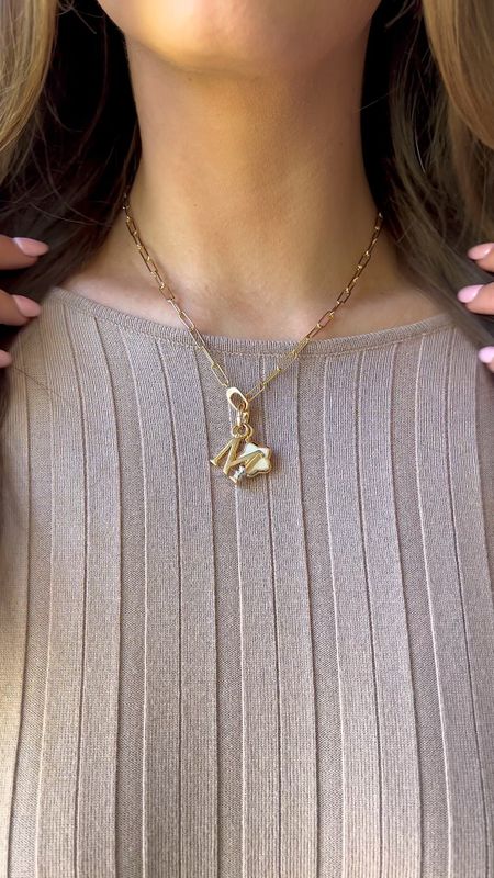 Charm necklace, personalized jewelry 

#LTKfindsunder100 #LTKGiftGuide #LTKstyletip
