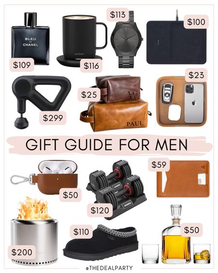 Gift Guide for Him | Gift Guide for Men | Gift Guide for Everyday Man | Gift Ideas for Men | Gift Ideas for Him 

#LTKfindsunder100 #LTKHoliday #LTKGiftGuide