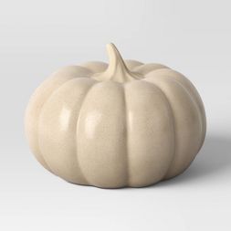 Medium Ceramic Pumpkin Cream - Threshold&#8482; | Target