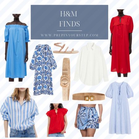 H&M new arrivals are coincidentally very patriotic and oh so cute! The entire site is 25% off today from 12:00-9:00 pm EST. I’ve linked my favorites here! 

#LTKsalealert #LTKunder100 #LTKunder50