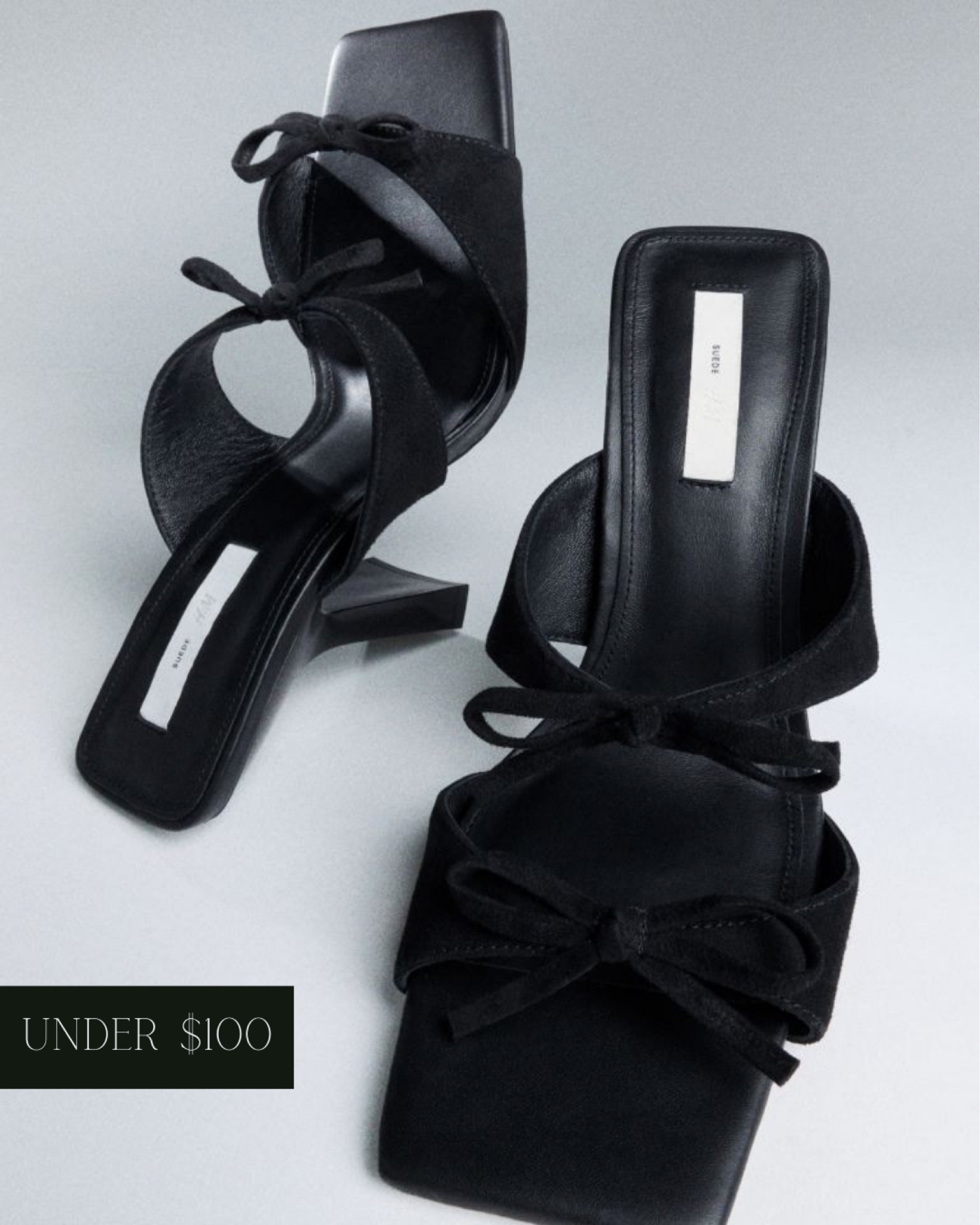 Simple suede heels with a bow accent. Perfect for adding a little interest to your fall and winter outfits 

#LTKshoecrush #LTKunder100