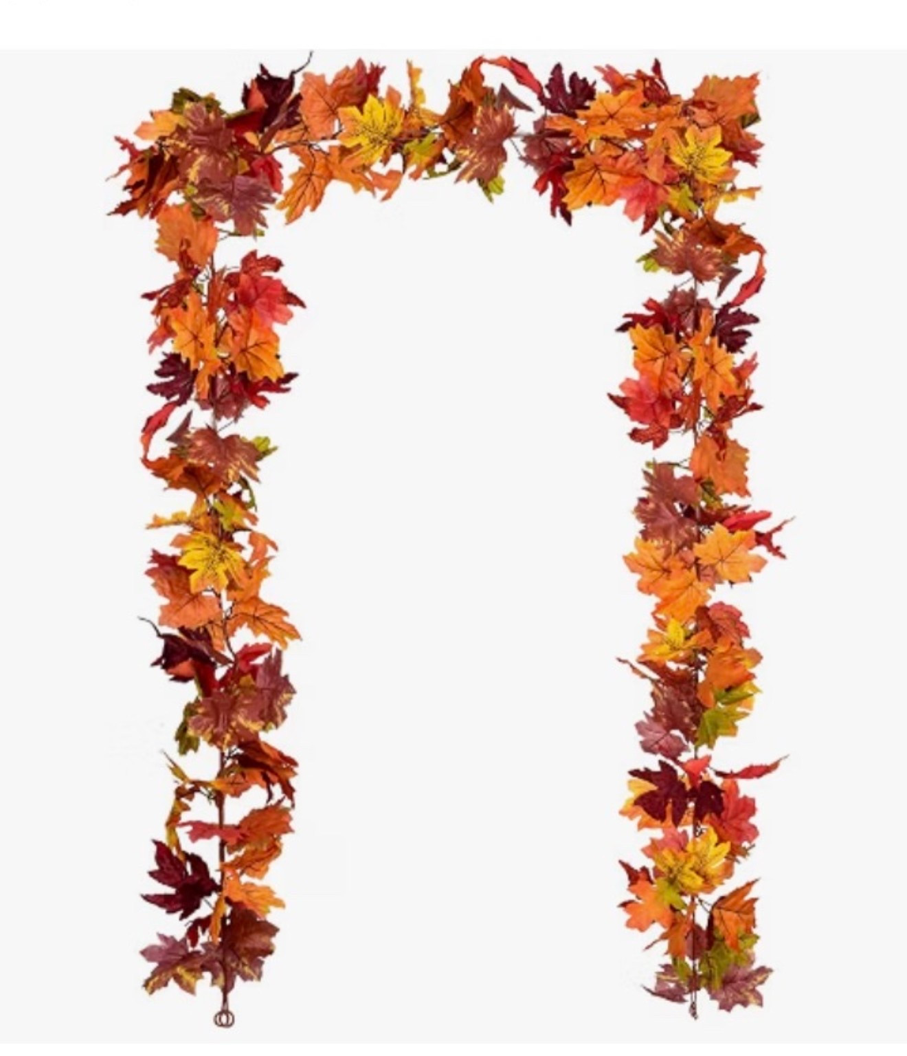 2 Pack Fall Garland Maple Leaf, 5.9Ft/Piece 7 Colors Hanging Vine Garland Artificial Autumn Foliage Garland Thanksgiving Decor for Home Wedding Fireplace Party Christmas

#LTKHome #LTKSeasonal #LTKmomlife