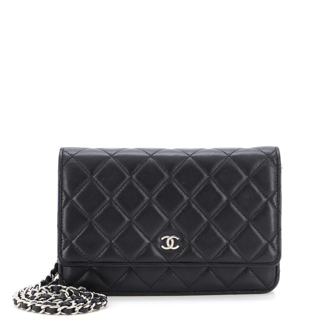 Wallet on Chain Quilted Lambskin | Rebag