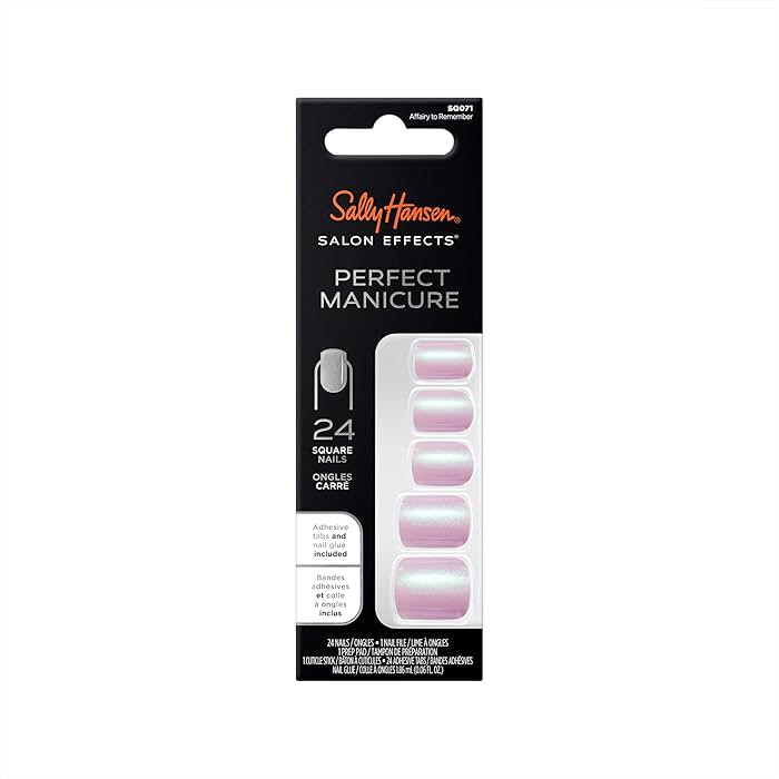 Sally Hansen Salon Effects® Perfect Manicure, Affairy To Remember, Square Shaped, Non-Damaging A... | Amazon (US)
