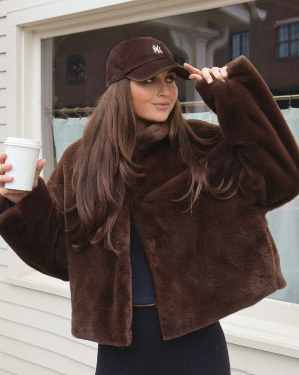 the coziest saturday 🤎 wearing a medium in the coat! 

 #LTKootd #LTKSeasonal #LTKFindsUnder100