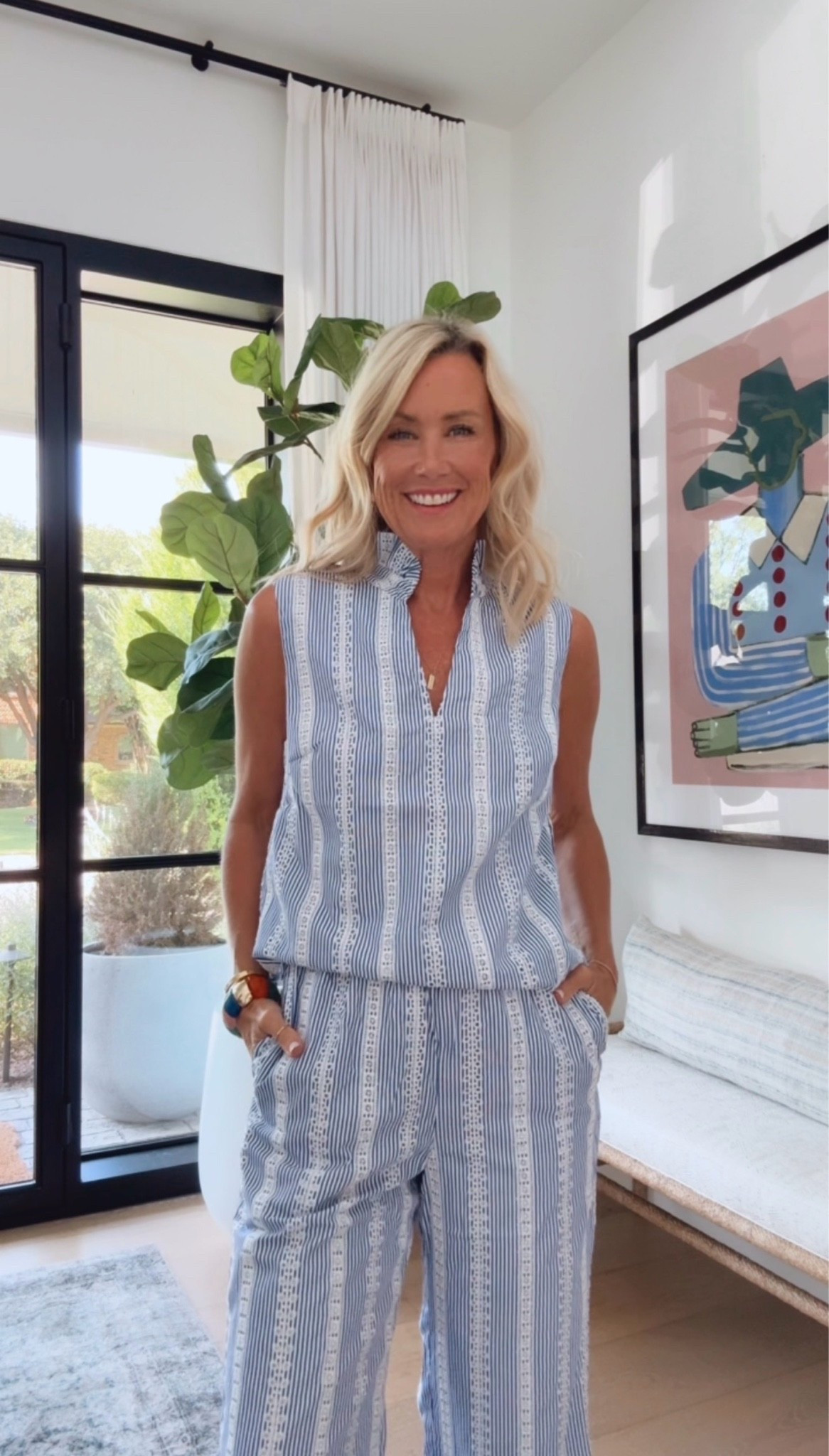 It’s an Avara summer! How fun is this matching set?
Top: xs
Pants: xs

#LTKootd #LTKOver40 #LTKSeasonal