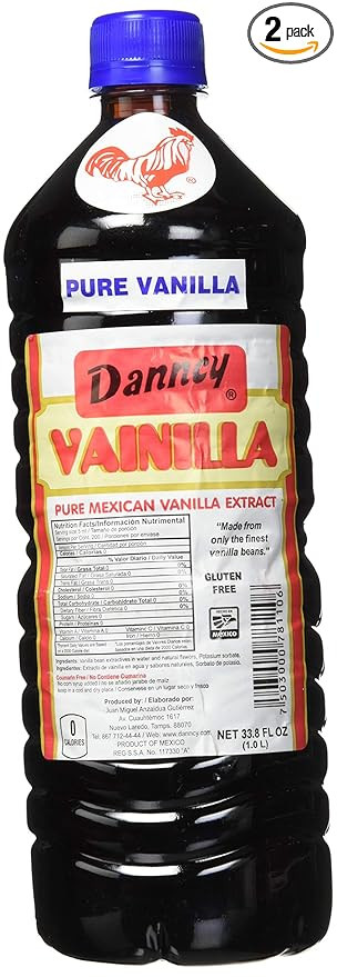 Danncy Vanilla - Dark Pure Vanilla - 33oz - 2 Pack | Amazon (US)
