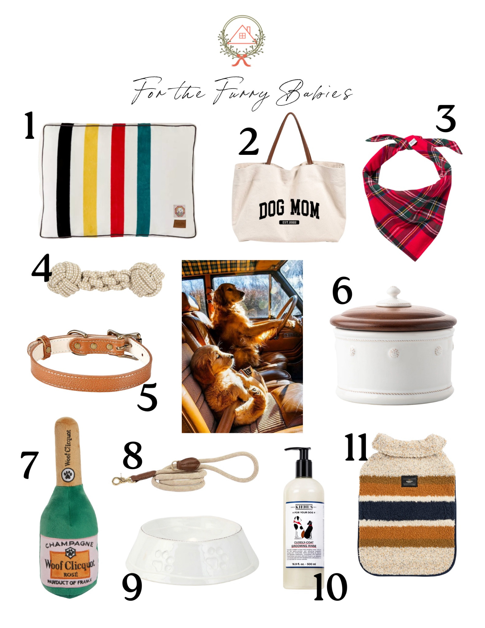 Show your furry babies some love this holiday season with these paw-sitively delightful gifts for dogs. From cozy beds to tasty treats and interactive toys, these presents are sure to make tails wag with joy!