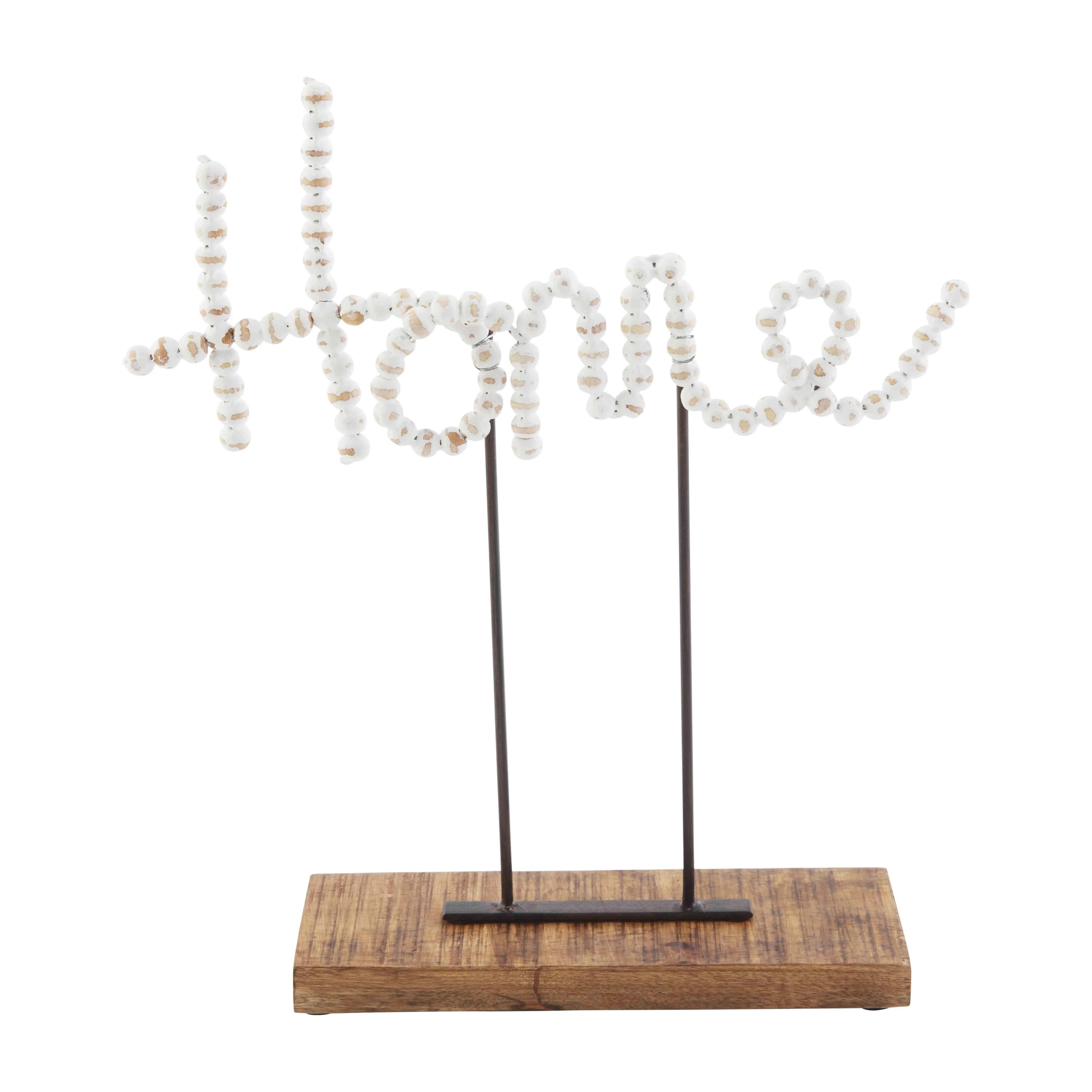 Home beaded sentiment sitter | Mud Pie (US)