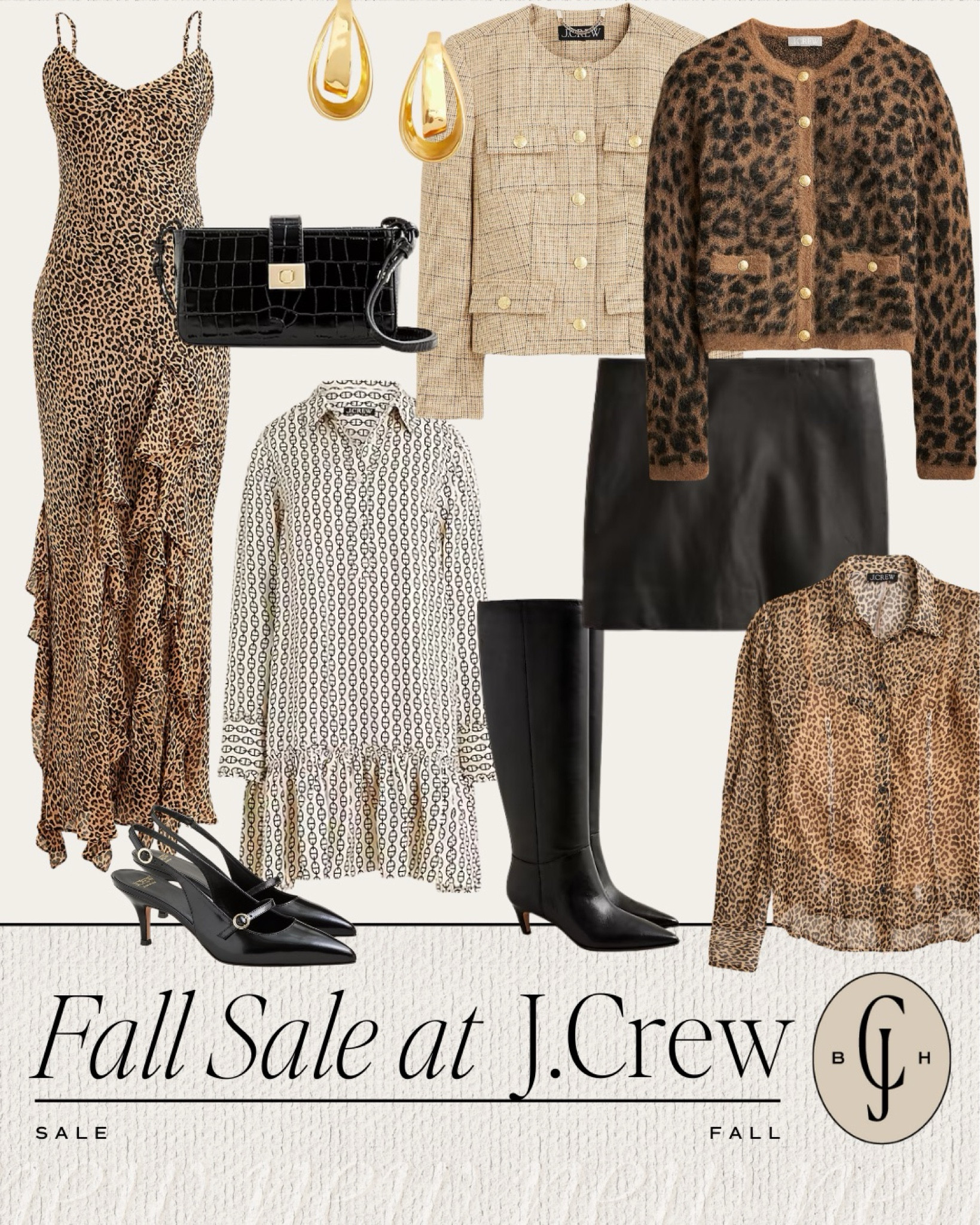 Fall sale at jcrew! Loving all the leopard prints