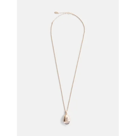 Customer reviews for Scenario Women's Gold-Tone Necklace with Clear Resin Pendant | Walmart.com | Walmart (US)