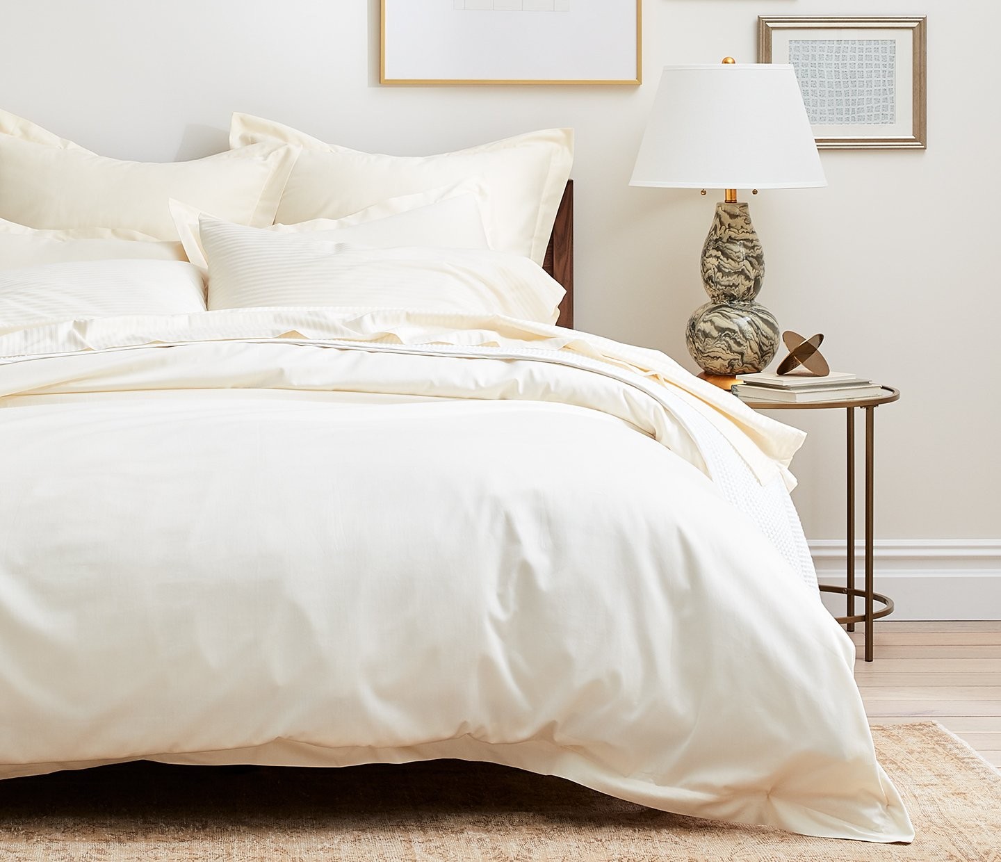 Solid Hemmed Duvet Cover | Boll & Branch