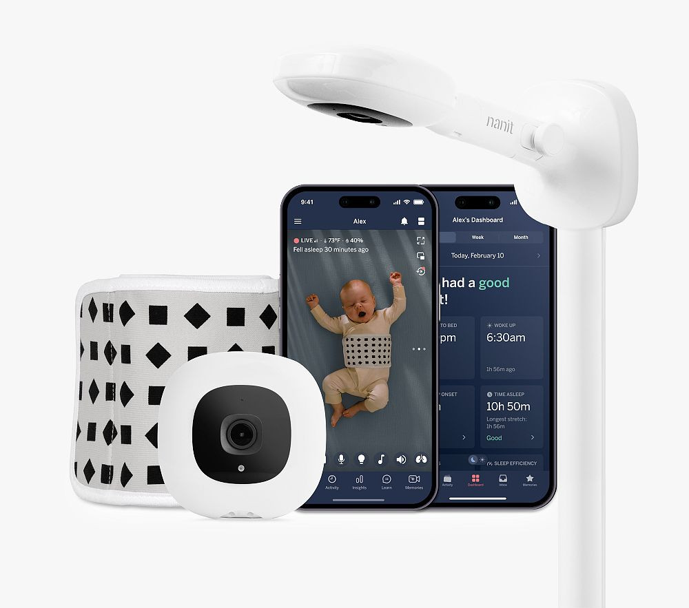 Nanit Pro Baby Monitor & Wall Mount | Pottery Barn Kids