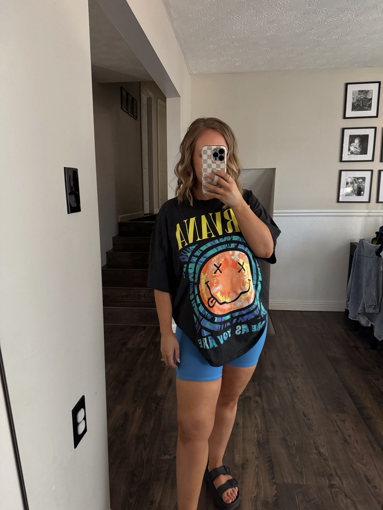 oversized graphic tee + bike shorts // xo

nirvana, Walmart, band tee, spring fashion, summer outfit, amazon 

#LTKActive #LTKMidsize #LTKStyleTip