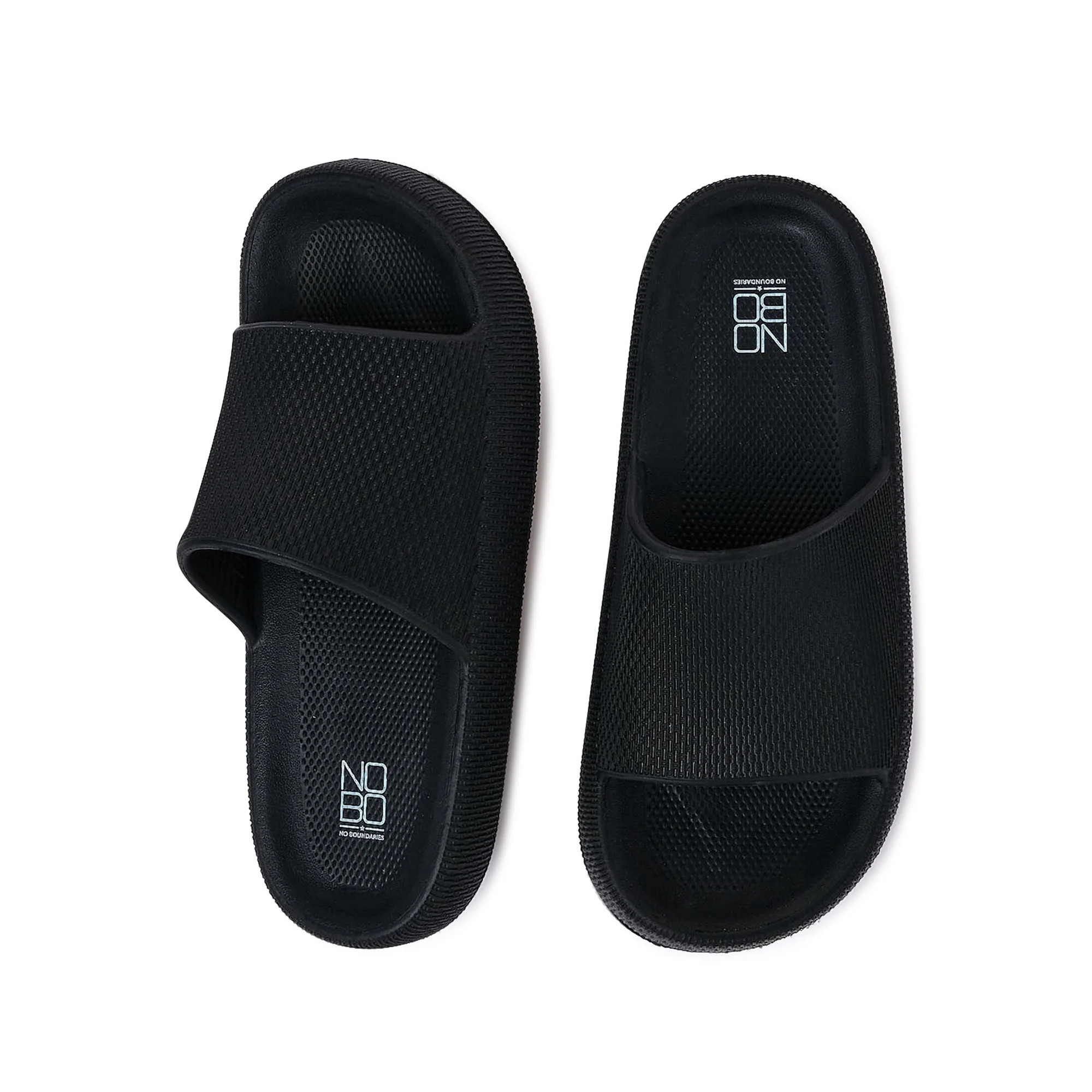 No Boundaries Women’s Pillow Slide Sandals | Walmart (US)