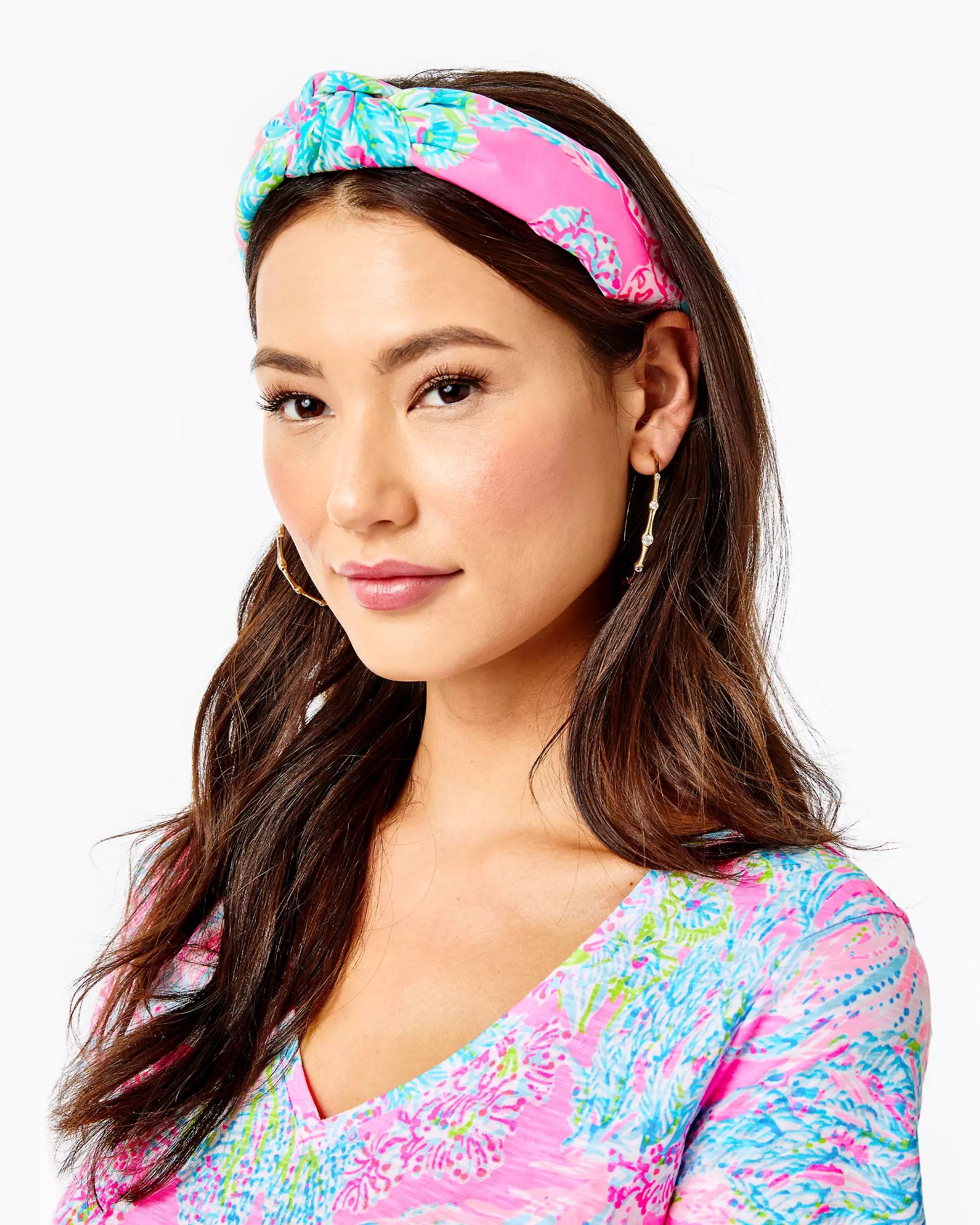 Lele Sadoughi x Lilly Regular Knotted Headband | Lilly Pulitzer