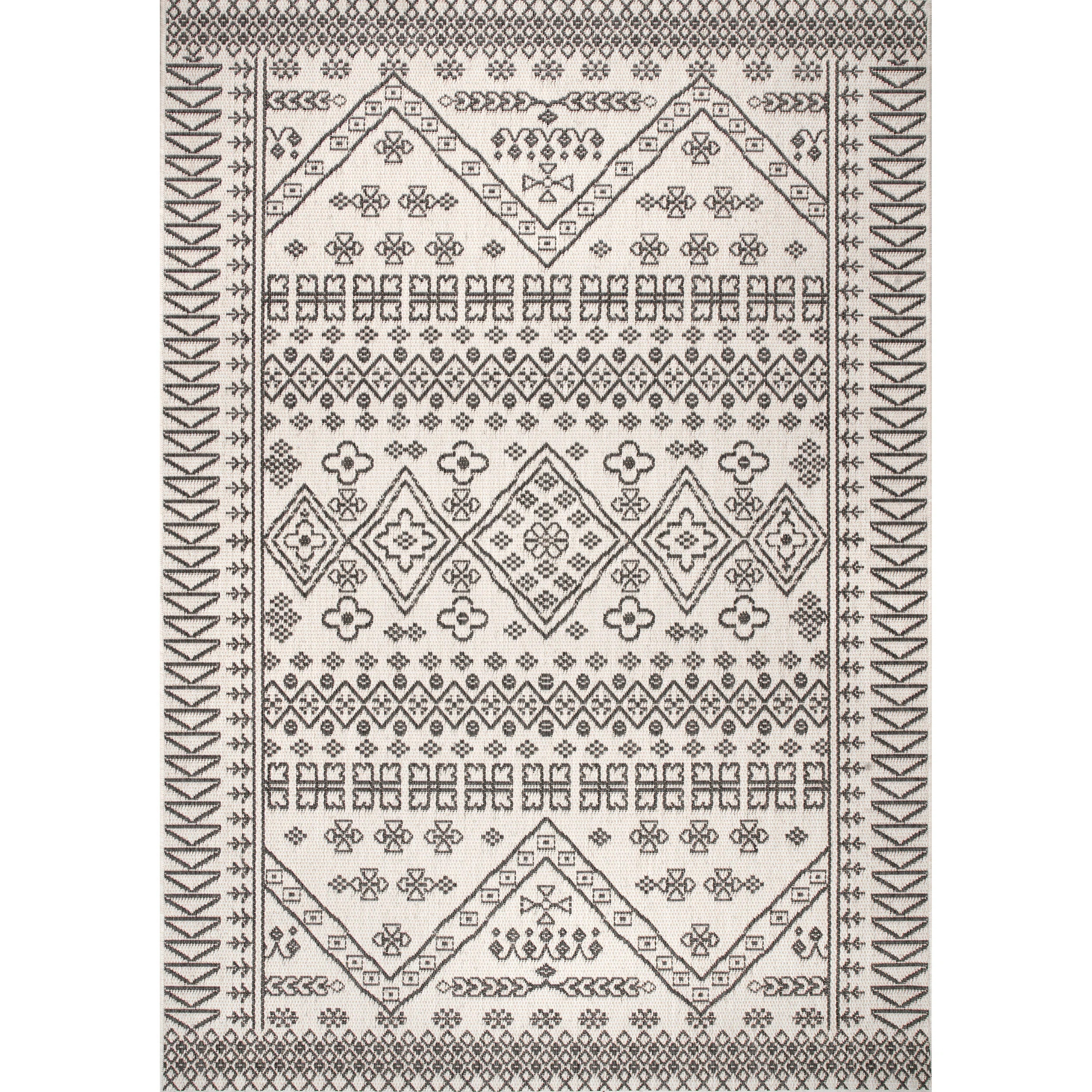 Jacoby Ivory Indoor/Outdoor Area Rug | Wayfair North America