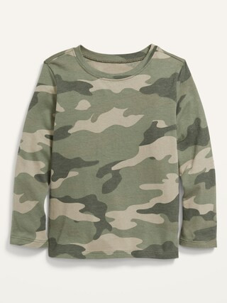 Unisex Long-Sleeve Printed Jersey T-Shirt for Toddler | Old Navy (US)
