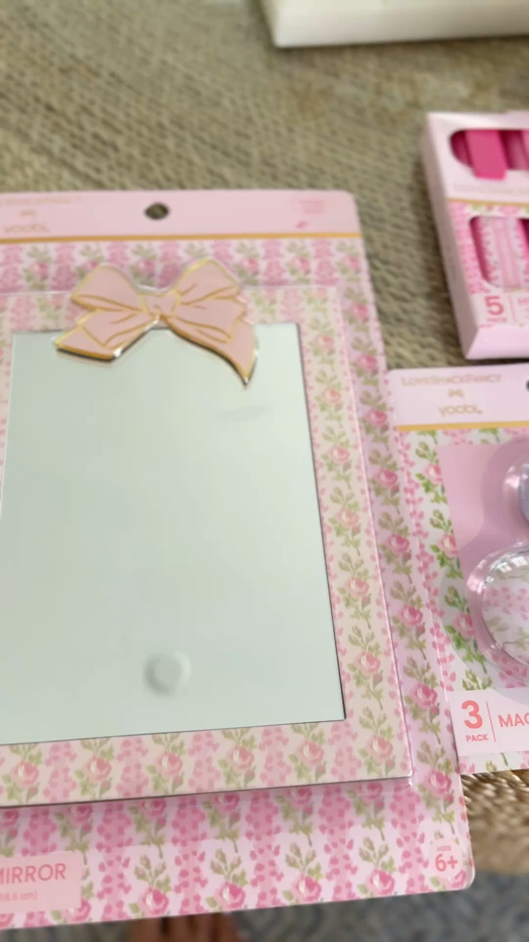 Love shack fancy/goobi school supplies, locker magnets and mirror, locker decor

#LTKKids
