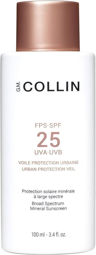 G.M. COLLIN SPF 25 Urban Protection Veil | Sheer Mineral Sunscreen for Face with Moisturizing Glo... | Amazon (US)