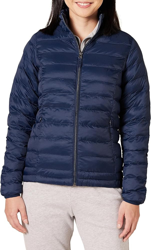 Amazon Essentials womens Lightweight Long-Sleeve Water-Resistant Packable Puffer Jacket (Availabl... | Amazon (US)