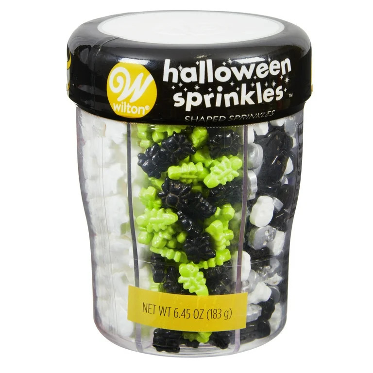 Food Items Sprinkle Mix, Halloween Shapes, 6 Cell - Walmart.com | Walmart (US)