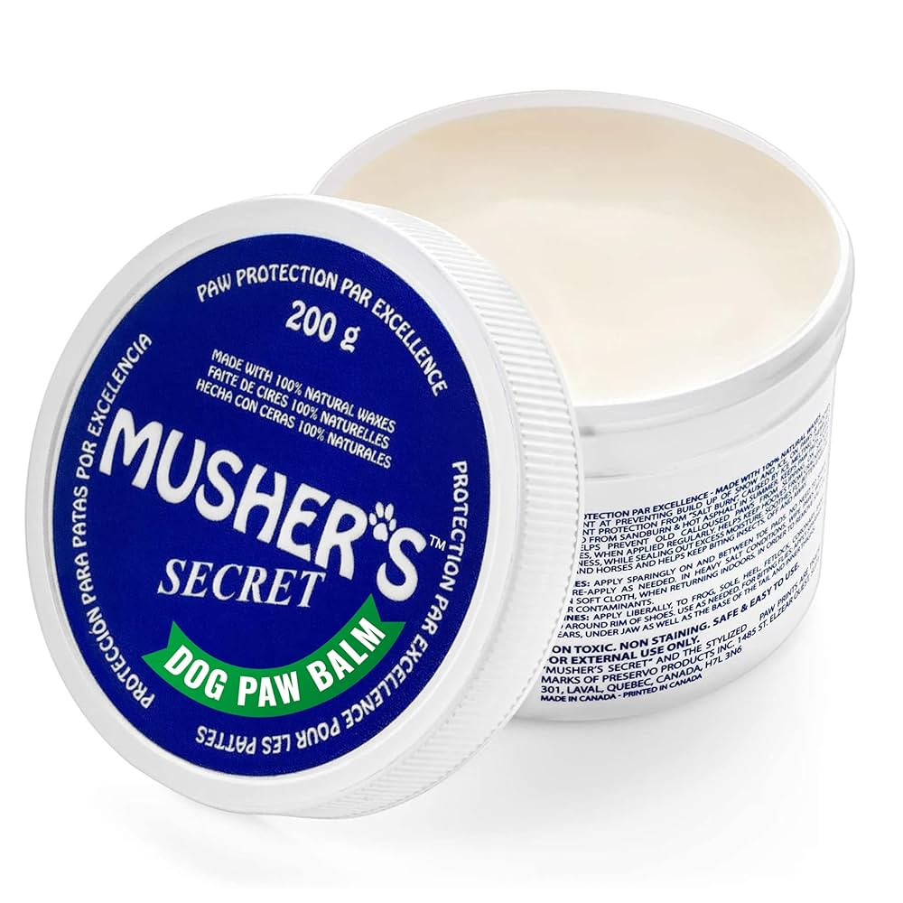 Musher's Secret Dog Paw Wax 200 g (7oz) - Moisturizing Dog Paw Balm That Creates an Invisible Bar... | Amazon (US)