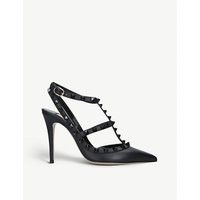 Noir 100 studded leather courts | Selfridges