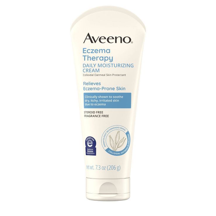 Aveeno Eczema Therapy Daily Moisturizing Cream with Oatmeal- 7.3oz | Target