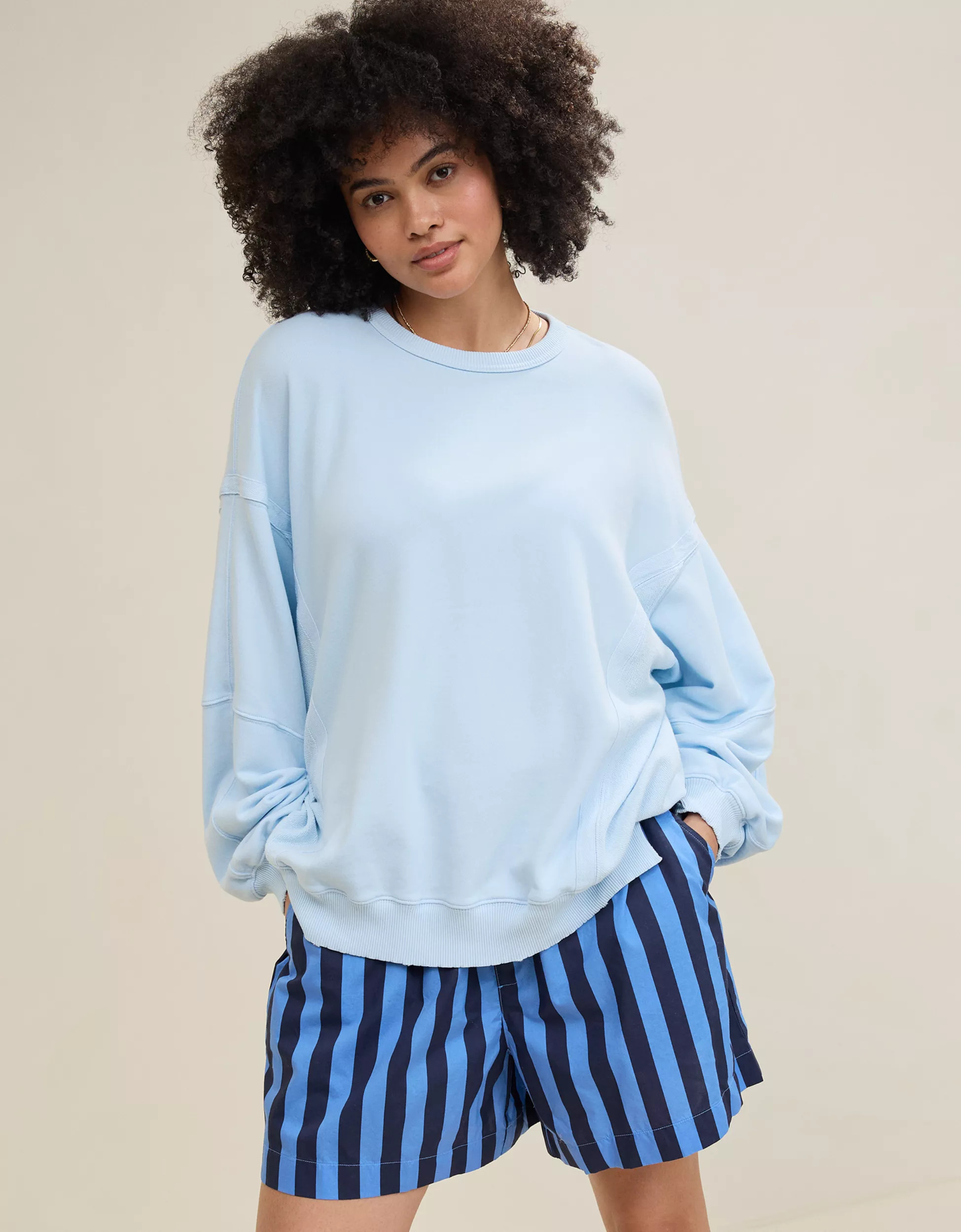 Aerie Keep It Light Crew Sweatshirt | Aerie