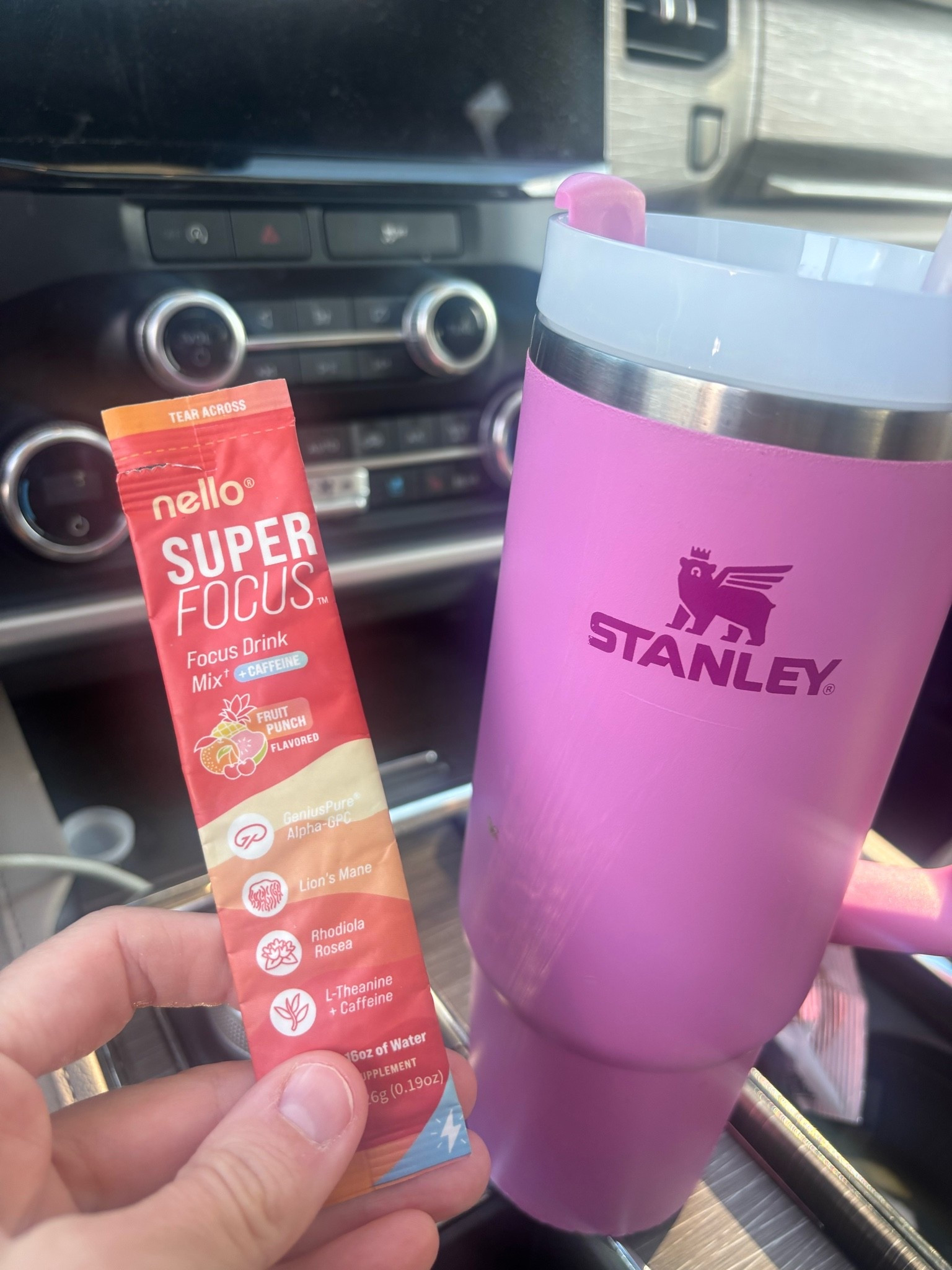Afternoon pick me up