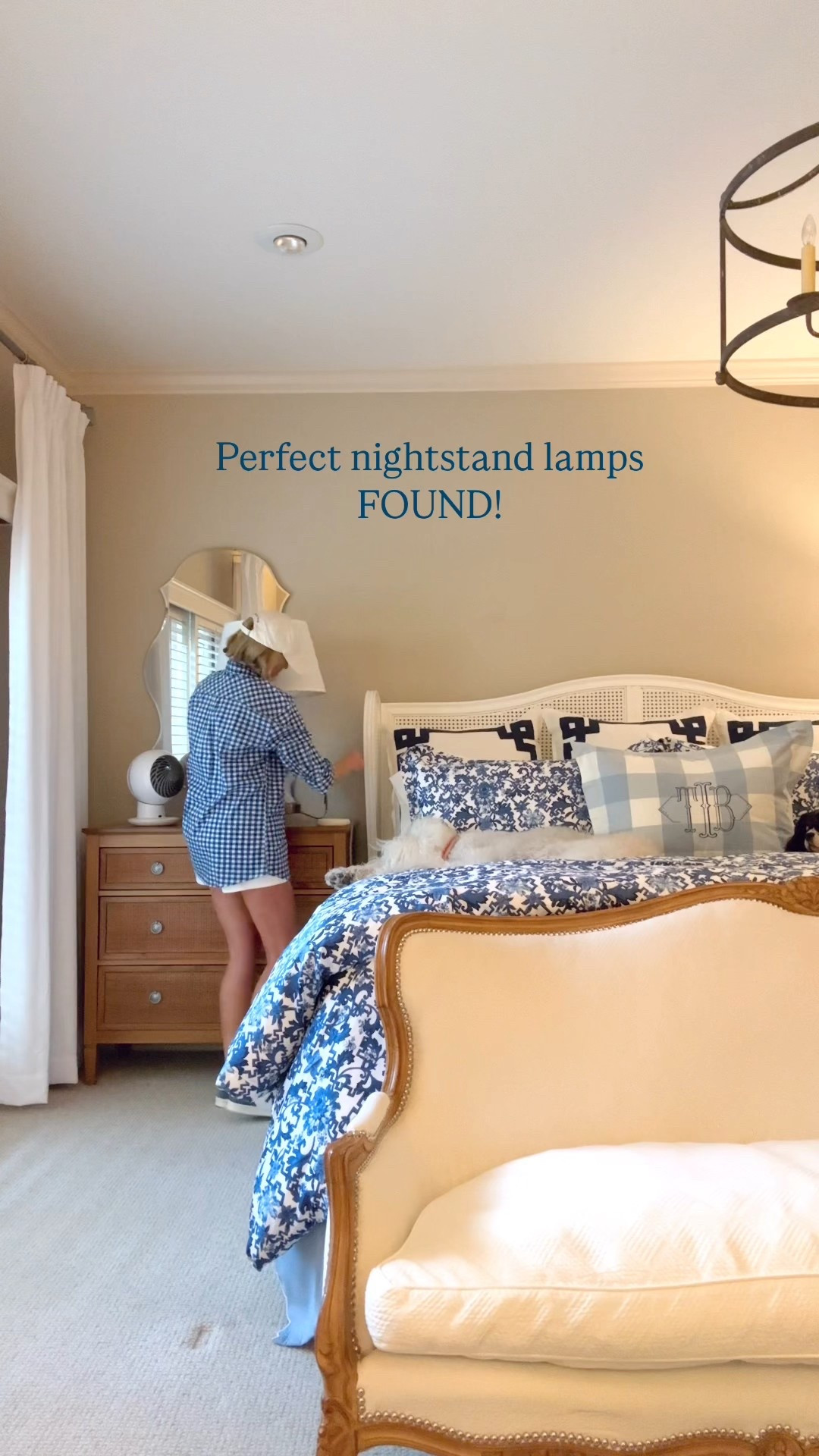 Perfect nightstand lamps FOUND!
They're such good quality, a great size, and a great deal so I had to share. It also helps that they're on Amazon and well under $200 a set at the time of this post (subject to change).

#bedroomdecor #blueandwhite #amazonfind

#LTKHome