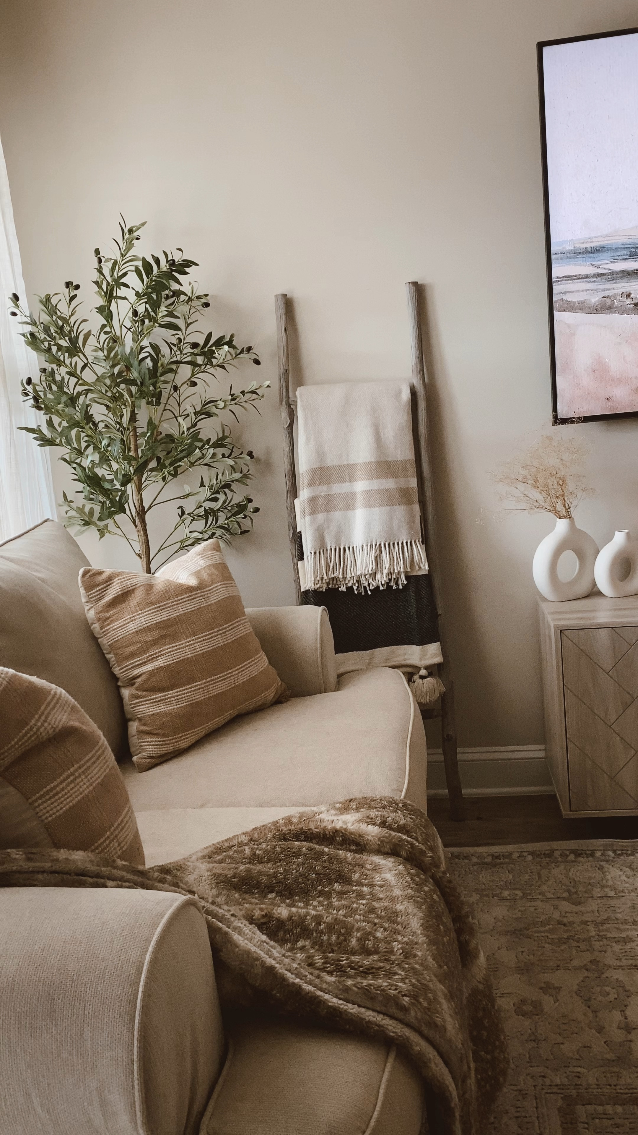 the coziest place in our home 🤎 

#LTKHome #targetfinds #amazonfinds #wayfairfinds #livingroom #cozylivingroom #cozyliving