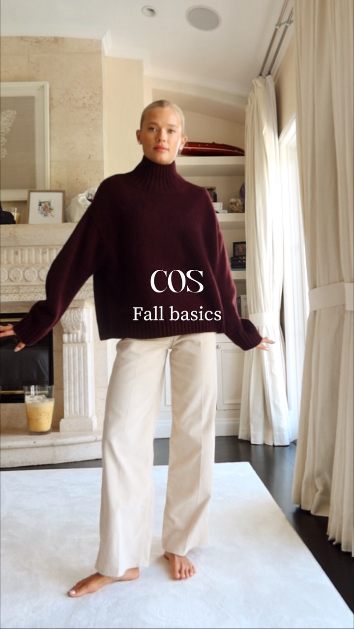 COS Fall Basics 🍂 Even though it’s still hot out, I’m building my fall wardrobe one easy staple at a time 😅 These fall pieces make getting dressed so effortless and I’m obsessed with how comfy they are 

#cos #tryon #fallstyle #capsulewardrobe 

#LTKBeauty #LTKStyleTip #LTKSeasonal