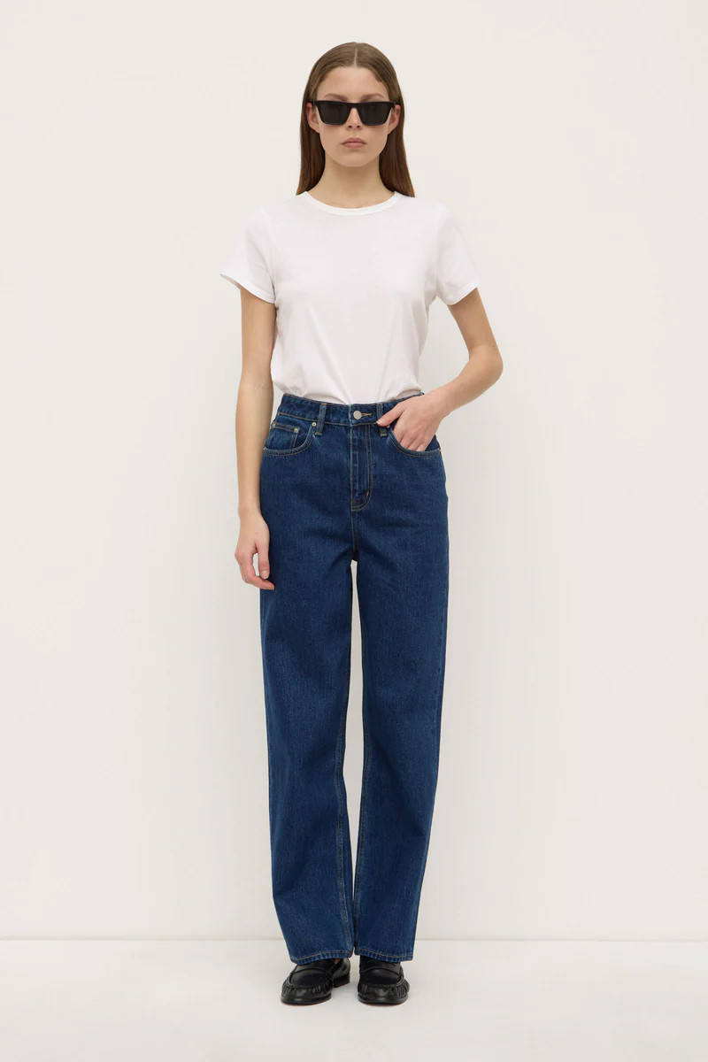 High Waist Straight Jean | Assembly Label (AU)