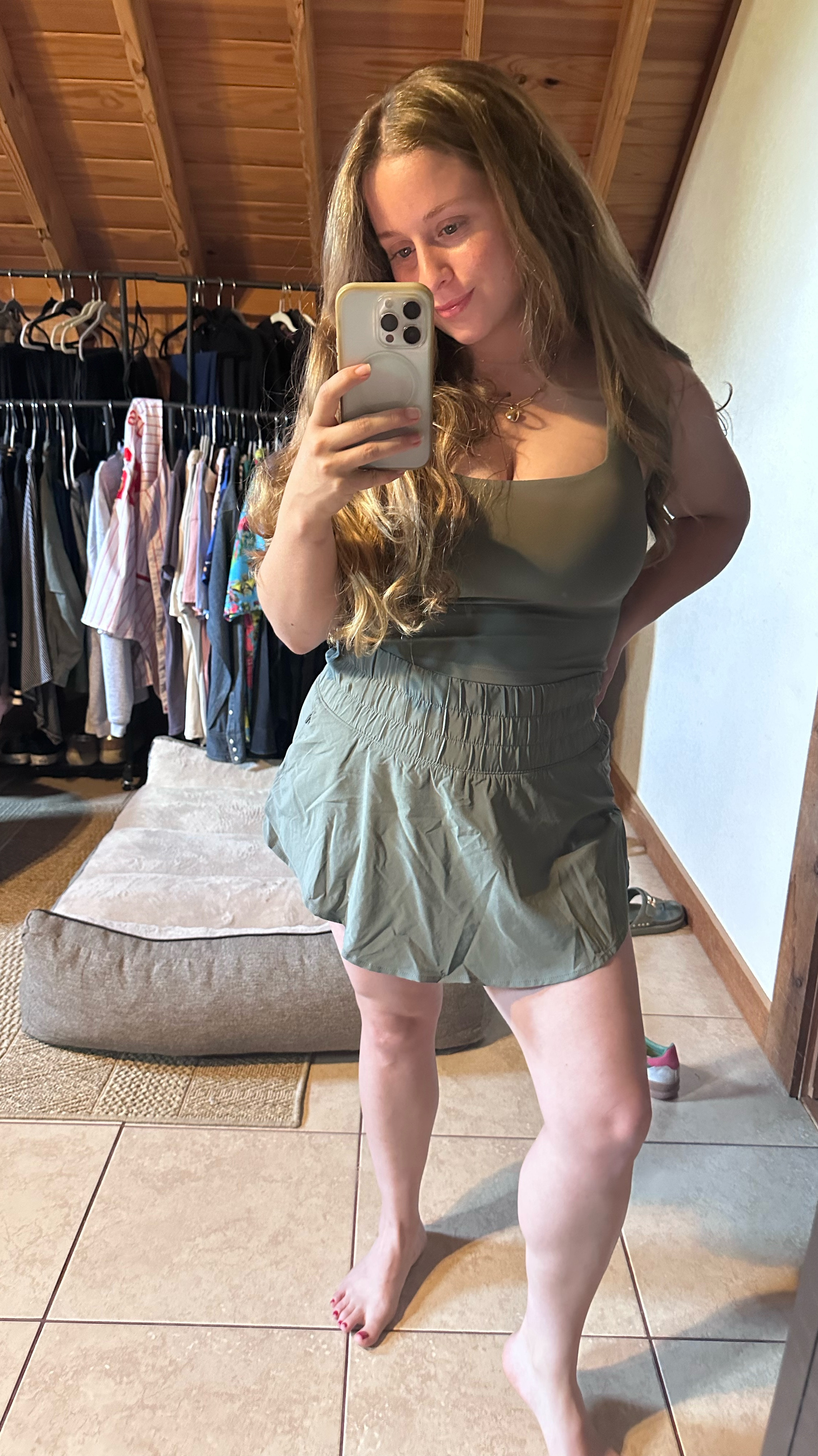 Amazing work out outfit! So nicely made and very flattering! Wearing medium top and bottom, true to size! 

#LTKActive #LTKSummerEdit #LTKFindsUnder50