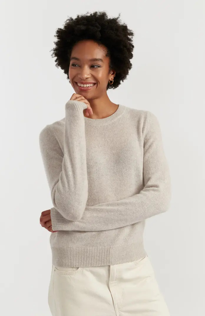 Cloud Cashmere Cropped Sweater | Nordstrom