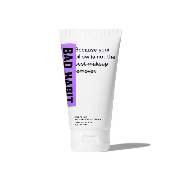 Bad Habit Good As New Aha/Bha Creamy Face Cleanser - 8.4 fl oz - Ulta Beauty | Target