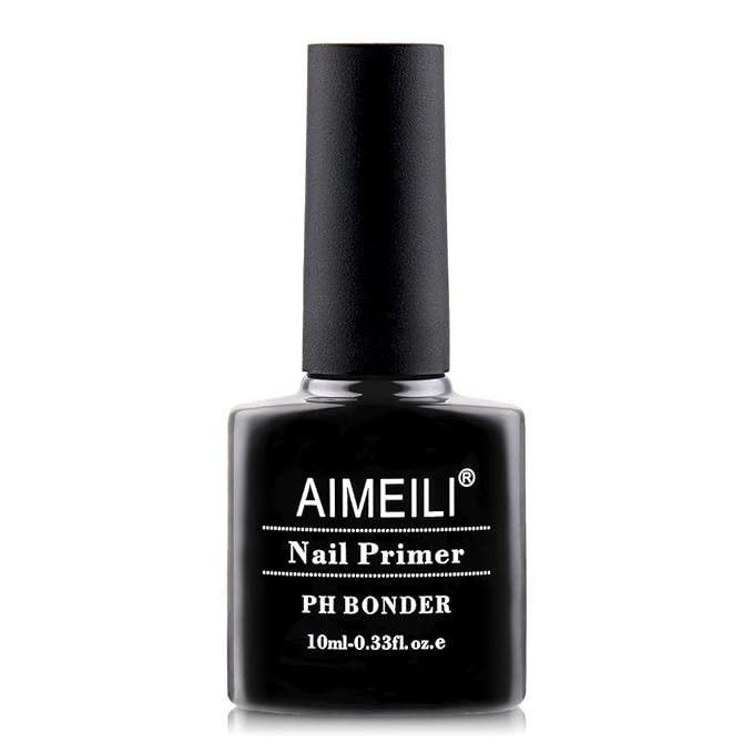AIMEILI Nail Prep Bond Primer, UV LED Gel Foundation for Acrylic Powder and Builder Gel | Amazon (US)