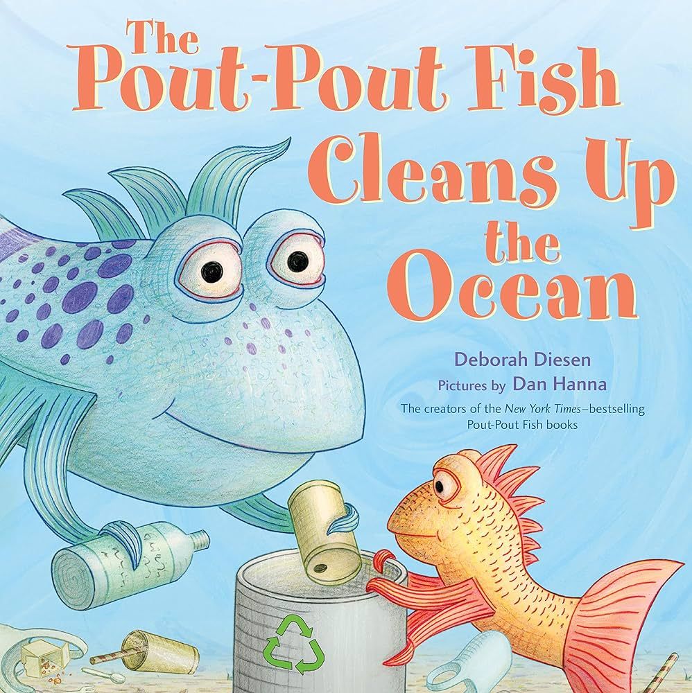 The Pout-Pout Fish Cleans Up the Ocean (A Pout-Pout Fish Adventure, 4) | Amazon (US)