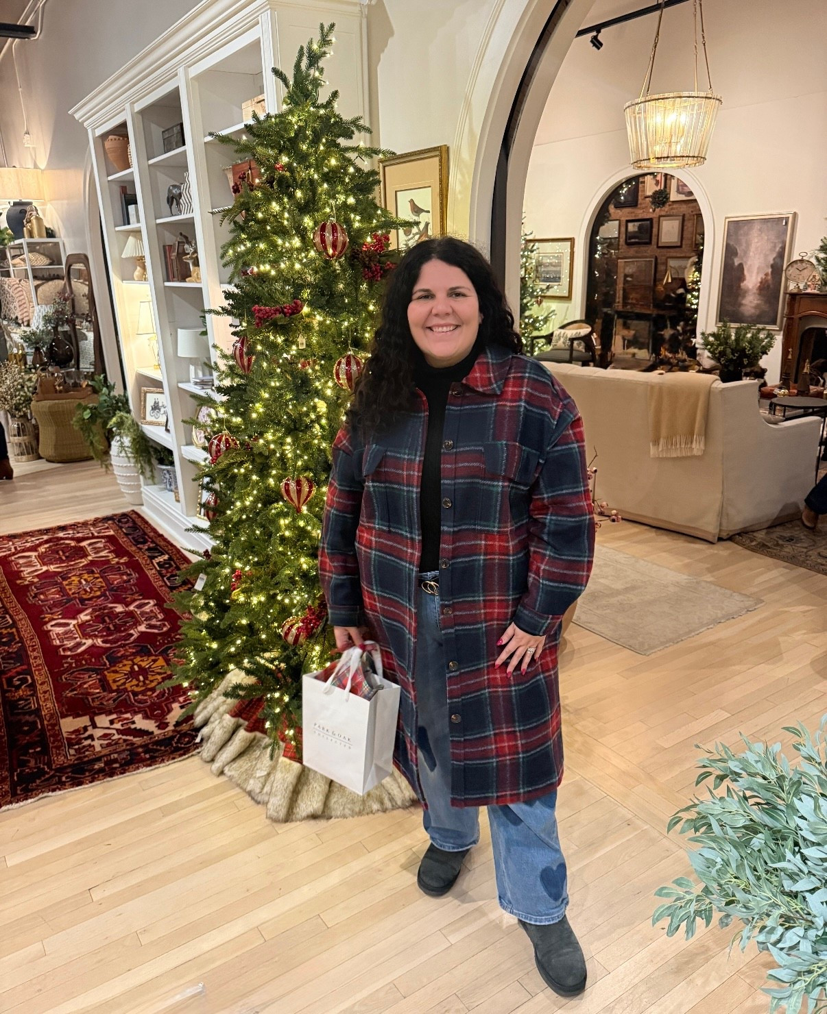 I enjoyed a fun girls night out with some shopping downtown Glen Ellyn last night and tried out my new shacket: I’m really debating if I like it or not, let me know your thoughts! 

#LTKHoliday #LTKGiftGuide #LTKPlusSize