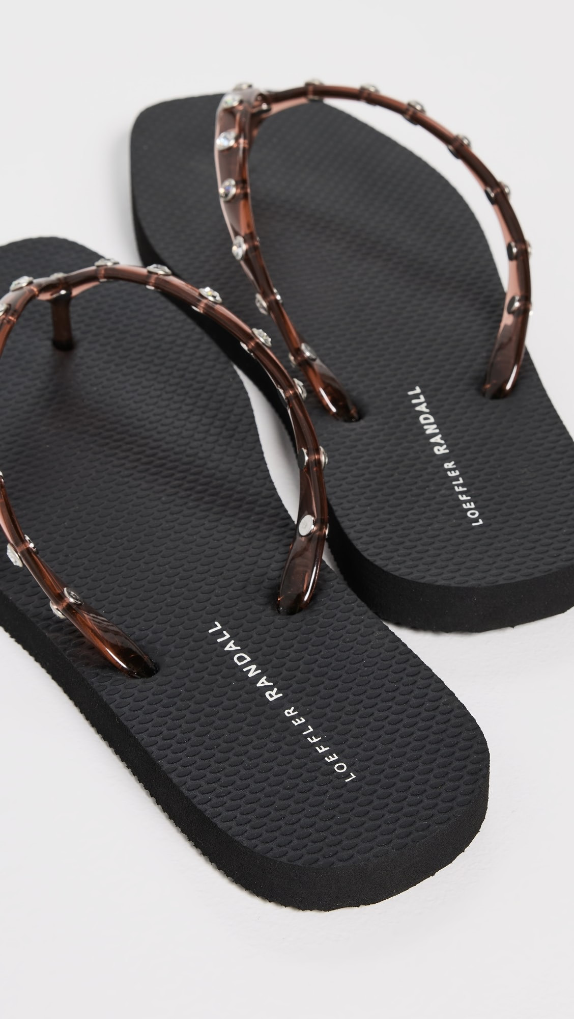 Taryn Crystal Jelly Flip Flops | Shopbop